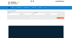 Desktop Screenshot of albergosanmichele.com